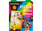 Fujifilm Instax Mini Rainbow Film - 10 Exposures(New)