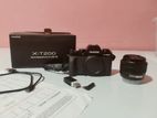 Fujifilm XT200 Mirrorless Digital Camera w/XC15-45mm Kit - Dark Silver