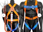 Full Body Safety Harness with Double Lanyard and Shock Absorber