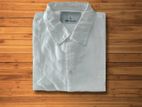 Full Collar Long Sleeve Shirt Linen