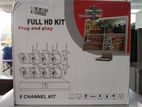 Full Hd Plug and Play (8 Channel Kit) Wifi Camera Kit