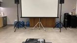 Full HD Projector with Screen for Rental in Piliyandala / Maharagama