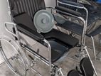 Full Option Commode Recline Wheel Chair -