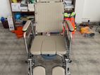 Full Option Commode Wheel Chair Bed Type - Canada