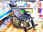 Full Option Commode Wheel Chair Foldable කොමඩ් රෝද පුටු