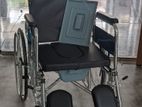 Full Option Commode Wheel Chair