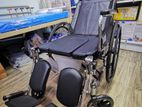 Full Option Commode Wheel Chair Reclining wheelchair