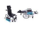 Full Option Commode Wheel Chair Reclining Wheelchair