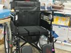 Full Option Commode Wheel Chair With Food Table