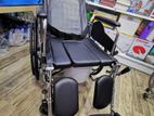 Full Option Commode Wheel Chair With Safety Belt