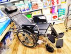 Full Option Commode Wheel Chair With Safety Belt