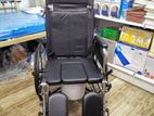 Full Option Commode Wheel Chair With Safety Belt