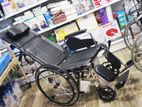 Full Option Commode Wheel Chair With Safety Belt