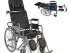 Full Option Commode Wheelchair