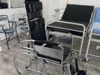 Full Option Commode Wheelchair