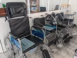 Full Option Commode Wheelchair / Hi -Back