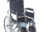 Full Option Commode Wheelchair reclining wheel chair