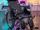 Full Option Commode Wheelchair reclining wheel chair