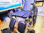 Full Option Commode Wheelchair With Safety Belt