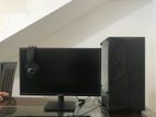 Full Pc with Monitor - Ryzen 5/ 8 Gb/ 1060 6 Gb/128 Gb M.2/ 1 Tbhdd