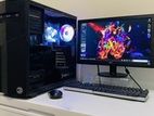 Full set – Core i3 4th Gen 8GB /128SSD/500GB + 19 wide Monitor