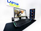 Full Set Desktop Core i5-7th Gen - 22" LED FHD SSD HDD