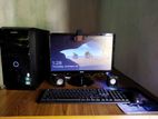 Full Set Desktop PC with Monitor