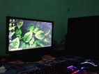Full Set Gaming PC Core i5 |8GB D4 24 " Wide LED