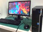 Full Set PC Core i3 6th Gen 4GB-Ram 500GB with 19"LCD Monitor