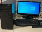 Full Set Pc Corei5 6th Gen 8GB/128 SSD 500GB 22″ Wide LCD