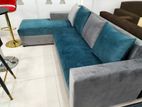 Full Velvet 3 S Bed Sofa