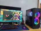 FullSET GamingPC | 4th Gen i5 /8GB Ram /256G SSD with 22" Wide LED