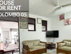 Fully Furnished House For Rent in Thimbirigasyaya Road Colombo 5