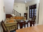 Fully Furnished Two Storeyed House for Rent Mount Lavinia