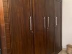 Fully Teak 4-door Wardrobe