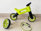 Funny Wheels Rider 2-in-1 Balance Bike Tricycle