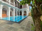 FURNISHED LUXURY VILLA WITH SWIMMING POOL FOR SALE GALLE MU2084
