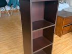 Dark Brown 3-Tier Storage Shelf