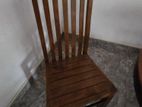 Dining Table with 6 Chairs – Teak Wood