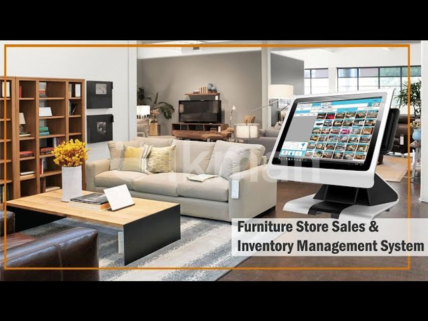Furniture Store POS Account Inventory Barcode Billing and Bill Printing