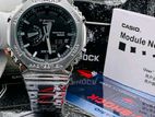 G Shock 2100D Stainless Steel Casio Gm-B2100D Silver Chain