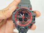 G Shock Dual Display Analog Digital Watch with Metal Gshock Box