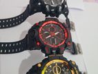 G Shock Dual Timer Rubber Strap Watch for Men