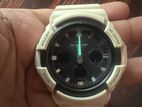 G Shock GAS 100B (White)