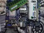 G41 Core 2 Duo Motherboard with RAM