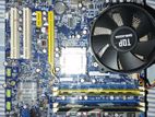 G41 Motherboard Core 2 duo Processor 6GB DDR3 Ram