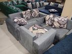 G6006 BRAND NEW SOFA fabrics with pillows 3+2+1