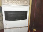 Gass Burner with Electric Oven