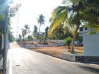 Galle baddegama main road facing land plots for sale