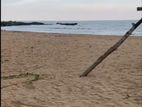 Galle Maha iduruwa Beach Facing Bare Land For sale